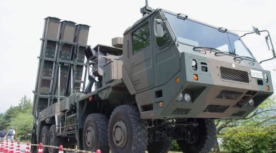 日本陸上自衛隊近期正在研發射程 1000 公里的改良版增程型 12 式反艦導彈，但日本國內並沒有合適的靶場供其試射。 圖：翻攝自 @front_ukrainian X 帳號