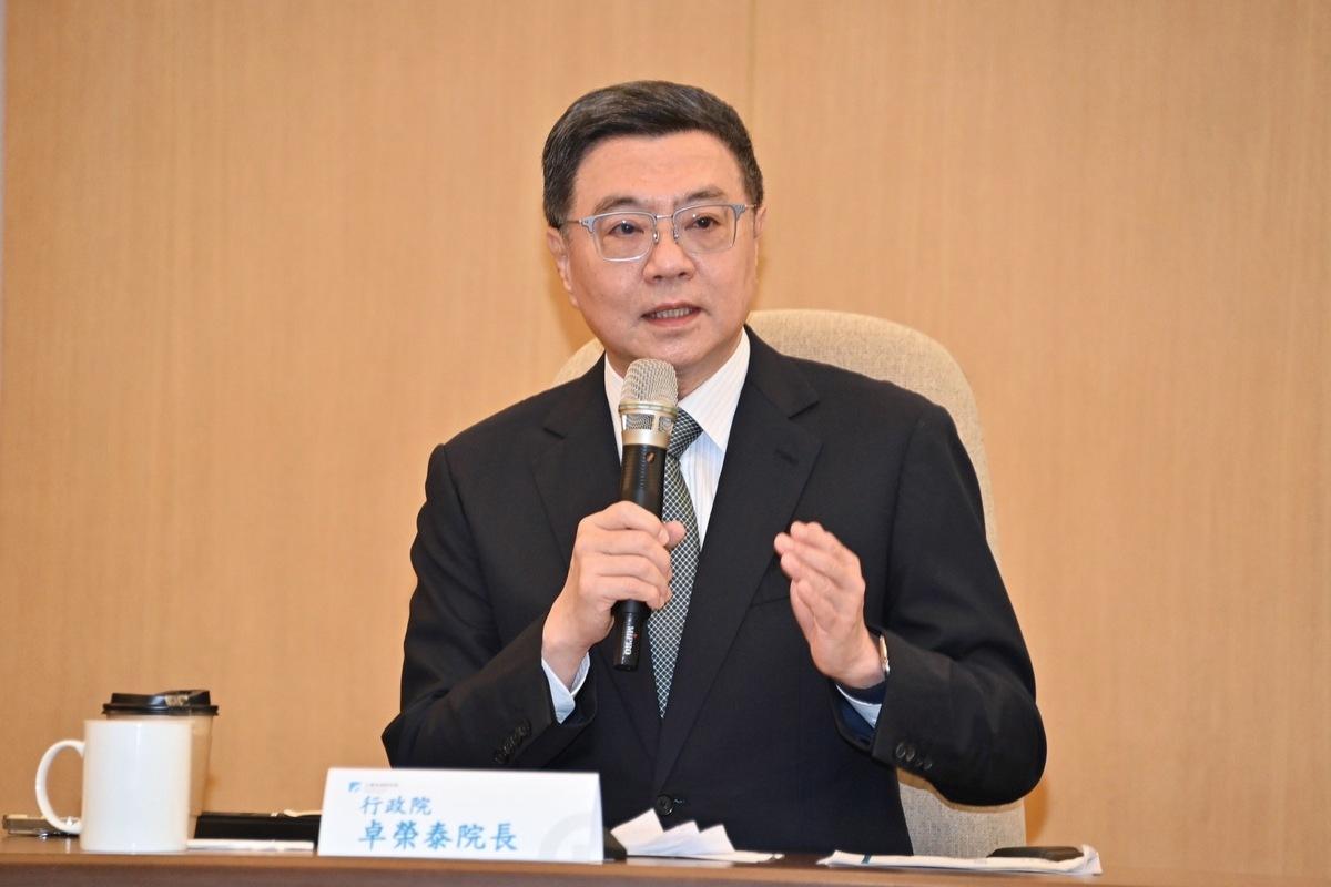行政院長卓榮泰。（資料照片） 圖：行政院提供