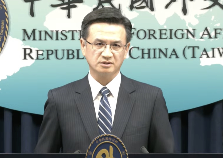 外交部發言人劉永健。 圖：林昀真/翻攝