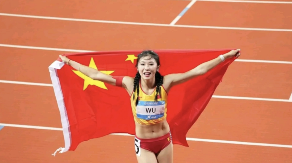 中國女子100公尺跨欄女將吳艷妮將於今（7）日於出戰巴黎奧運 圖：翻攝 騰訊網 念洲