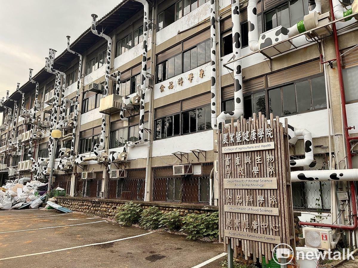 東海大學農學院接收約 70名明道大學生生。 圖：實習記者張博森／攝