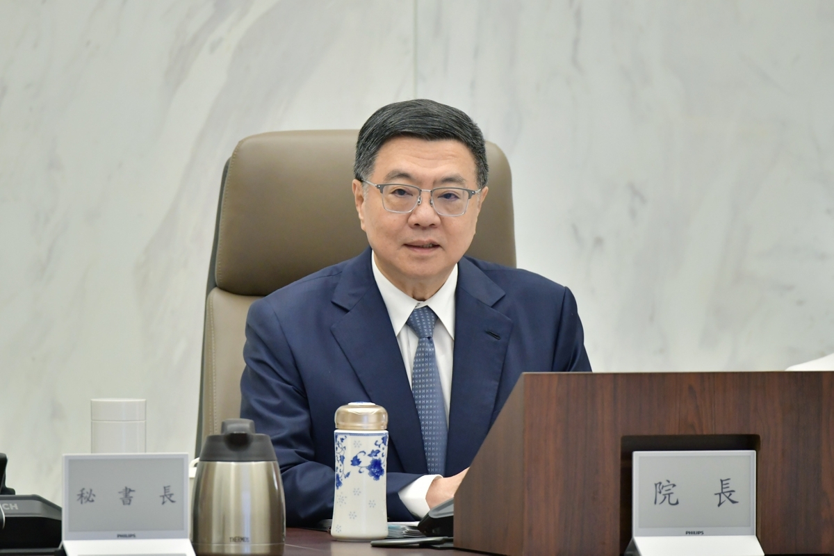 行政院長卓榮泰主持行政院會。 圖： 行政院提供