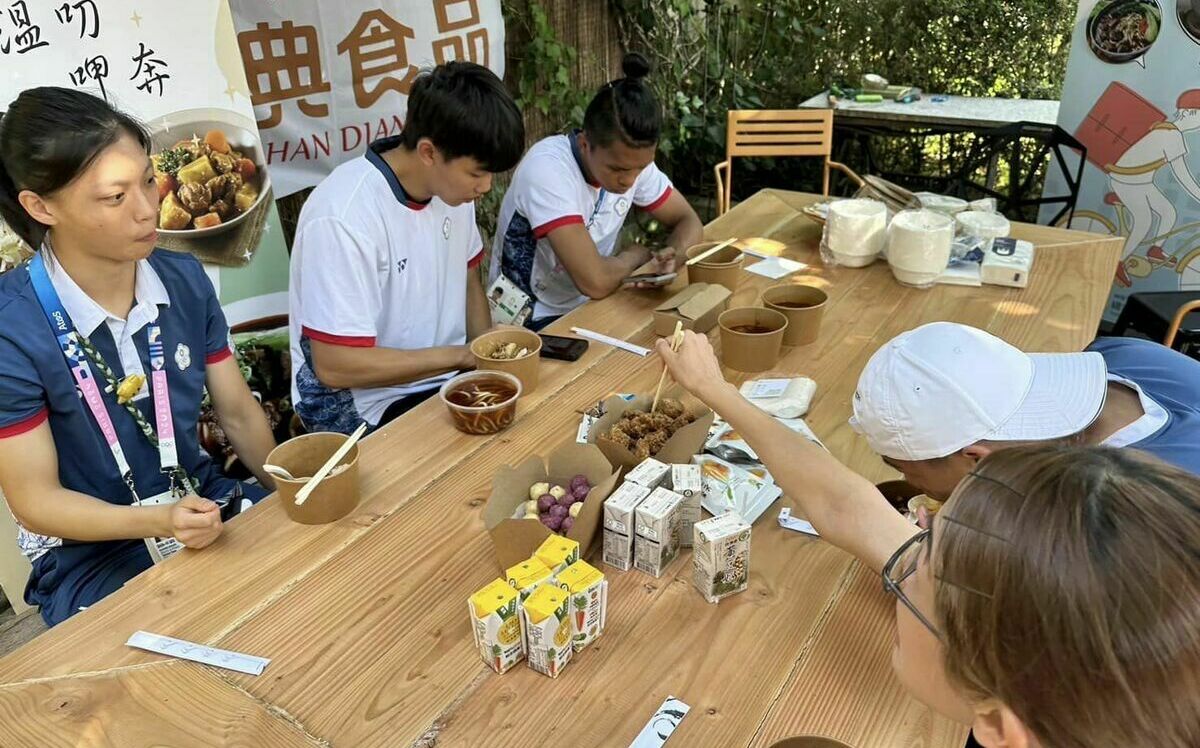 在巴黎也嚐台灣美食！ 膳食中繼站獲選手好評