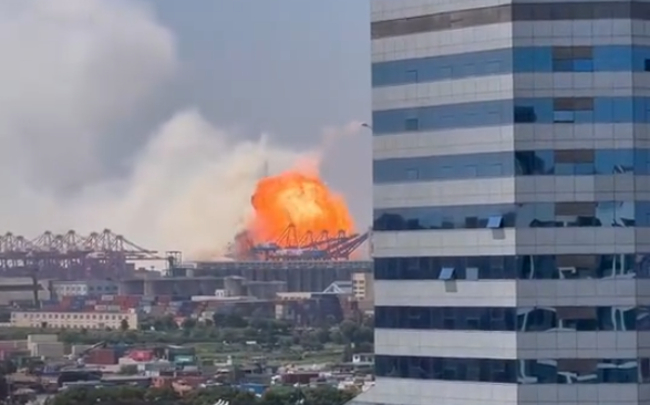 貨櫃輪驚傳發生爆炸！航港局：陽明海運將對外說明