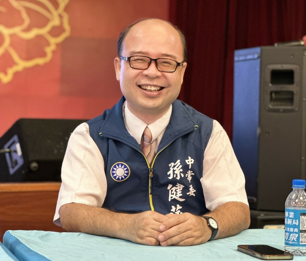 孫健萍主張有角逐2028年總統大位者，應該表態參選明年國民黨主席。 圖：孫家銘翻攝（資料照）