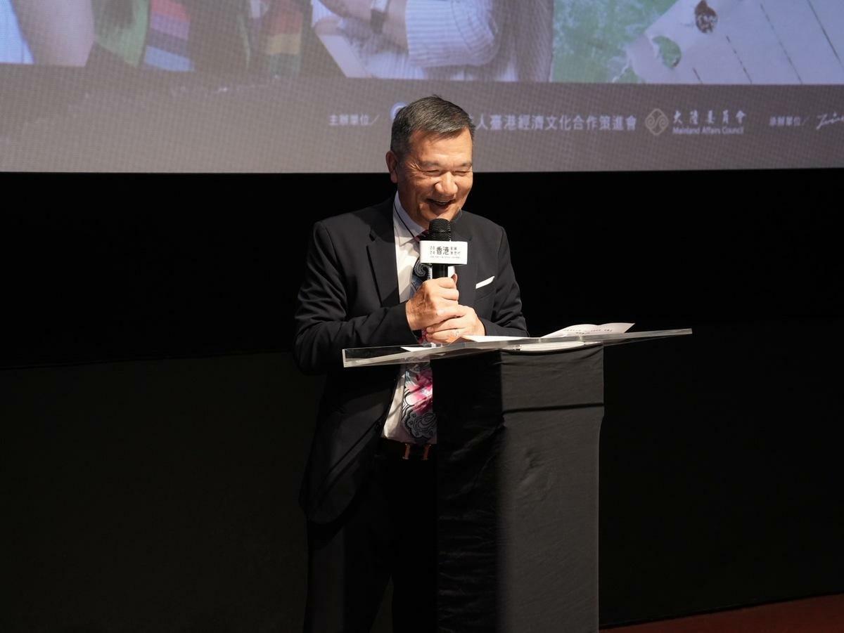 台港策進會代理董事長王震緯。 圖：港經濟文化合作策進會提供