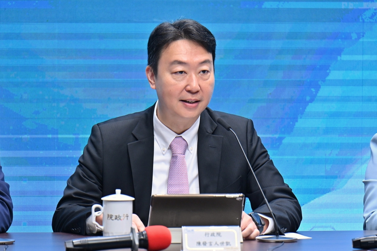 行政院發言人陳世凱。 圖：行政院提供