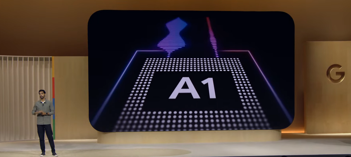 Pixel 9 系列其效能是Pixel 8 Pro的３倍。搭載了Tensor G4晶片和DeepMind合作開發的Gemini多模態模型，強化AI功能。 圖：翻攝於Google 官方直播頻道