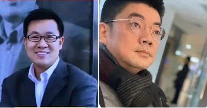 揭露油罐車混裝事件的記者韓福濤(左)與公布山西生物公司盜買屍體的律師易勝華目前都已經失聯，網友呼籲海內外人士提升對中國人權議題的關注。 圖：翻攝自 @LUOXIANGZY X 帳號