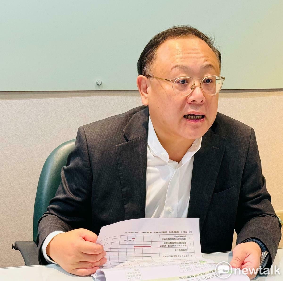 行政院政務委員史哲。 圖：謝莉慧/攝
