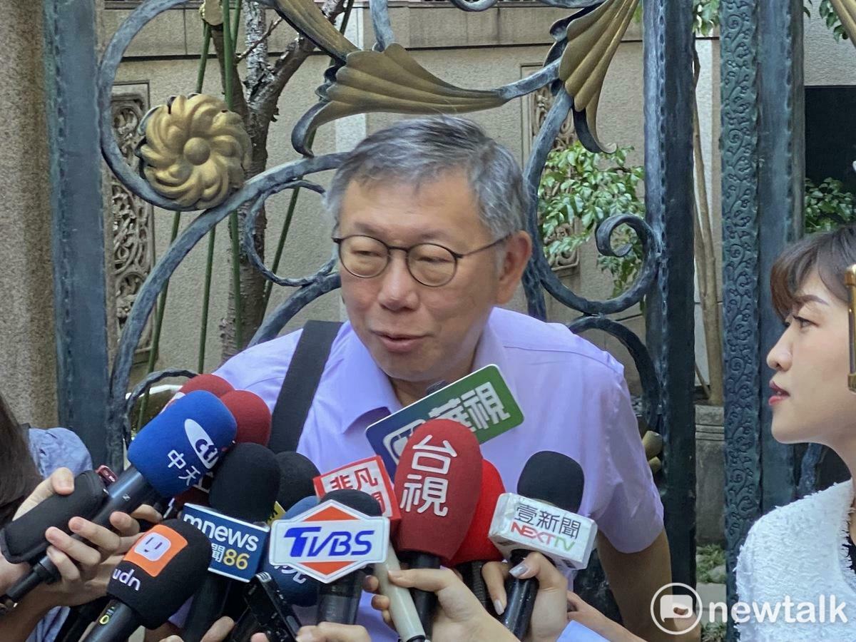 民眾黨主席柯文哲。 圖：周煊惠 / 攝