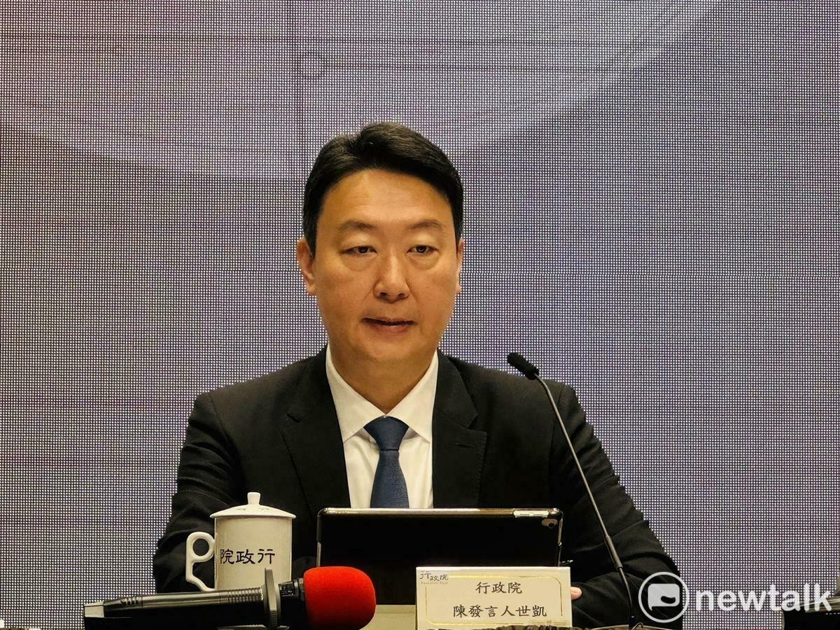 行政院發言人陳世凱今（15）日坦承，北部現在確實存在電力不足的問題，北北基桃電力開發相對困難，有發電量少於用電量的狀況。 圖：謝莉慧/攝