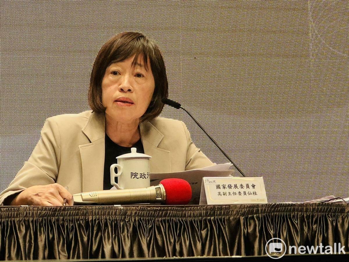 國發會副主委高仙桂。 圖：謝莉慧/攝