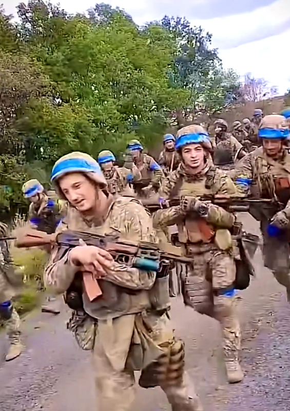 烏軍深入庫爾斯克作戰。 圖：翻攝自 UKRAINIAN SQUAD X 帳號
