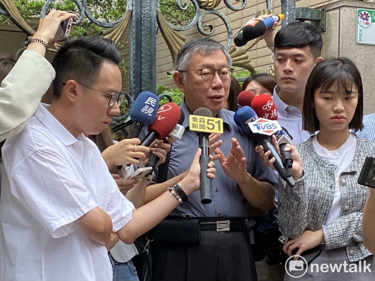 民眾黨主席柯文哲。 圖：周煊惠 / 攝