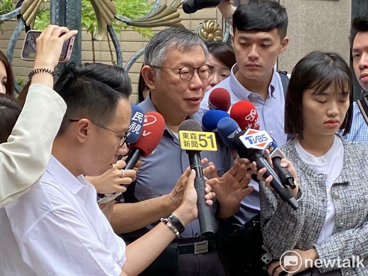 民眾黨主席柯文哲。 圖：周煊惠 / 攝