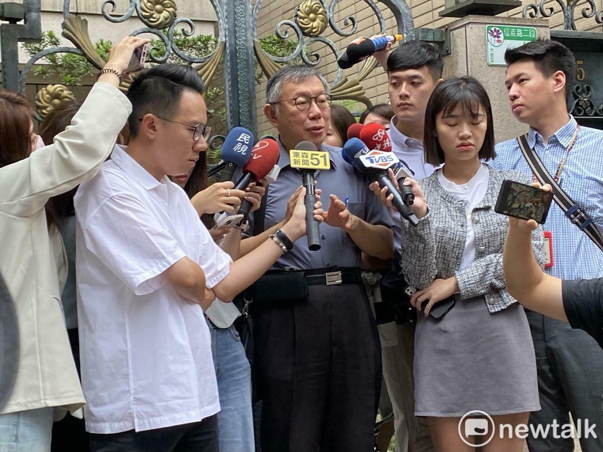 民眾黨主席柯文哲。 圖：周煊惠 / 攝