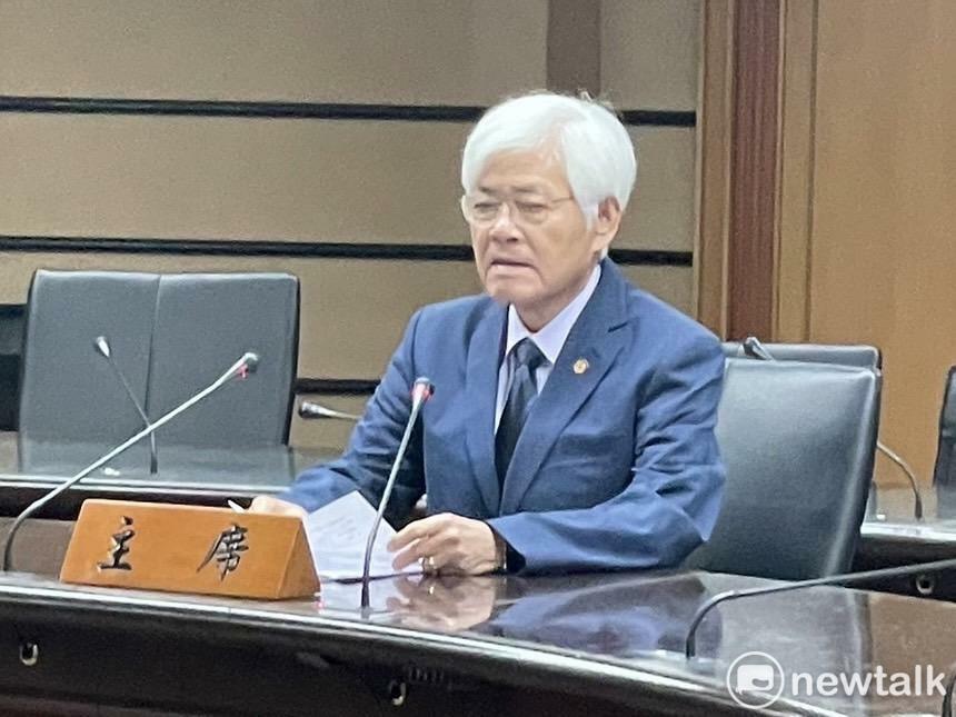 中選會主委李進勇。 圖：黃宣尹攝