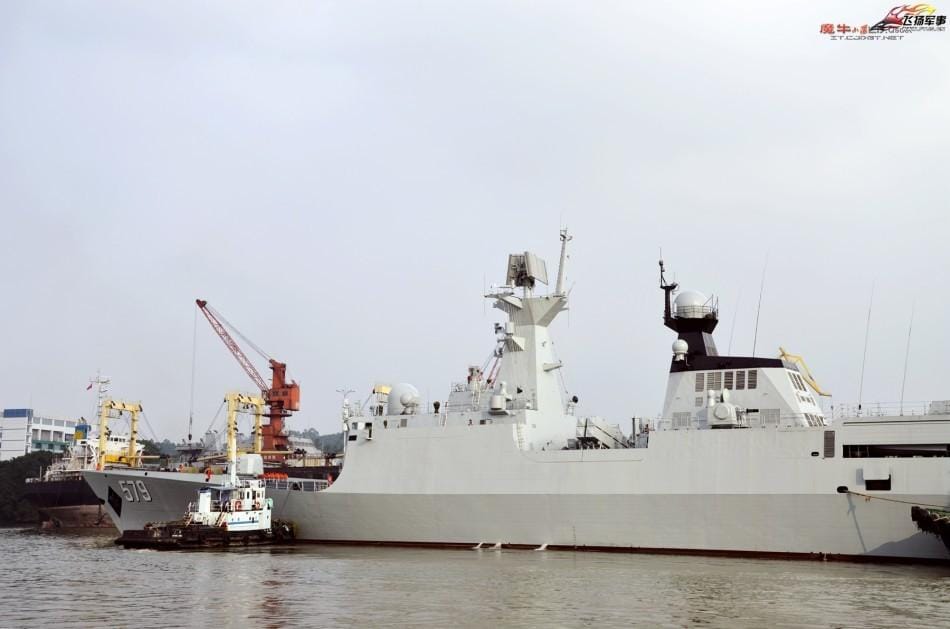 054A護衛艦。 圖 : 翻攝自人民網