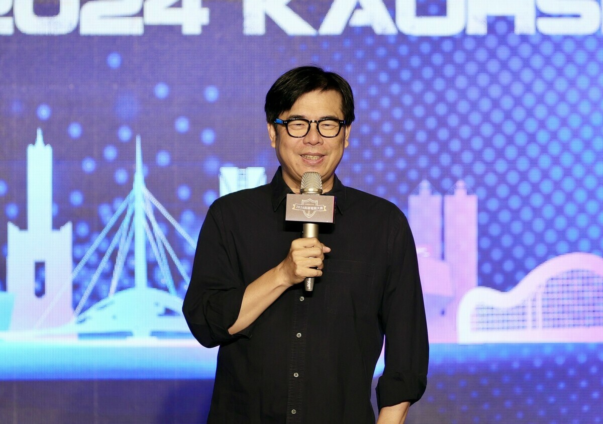 陳其邁表示高雄家庭可支配所得去年增幅最高。 圖：高雄市政府/.提供