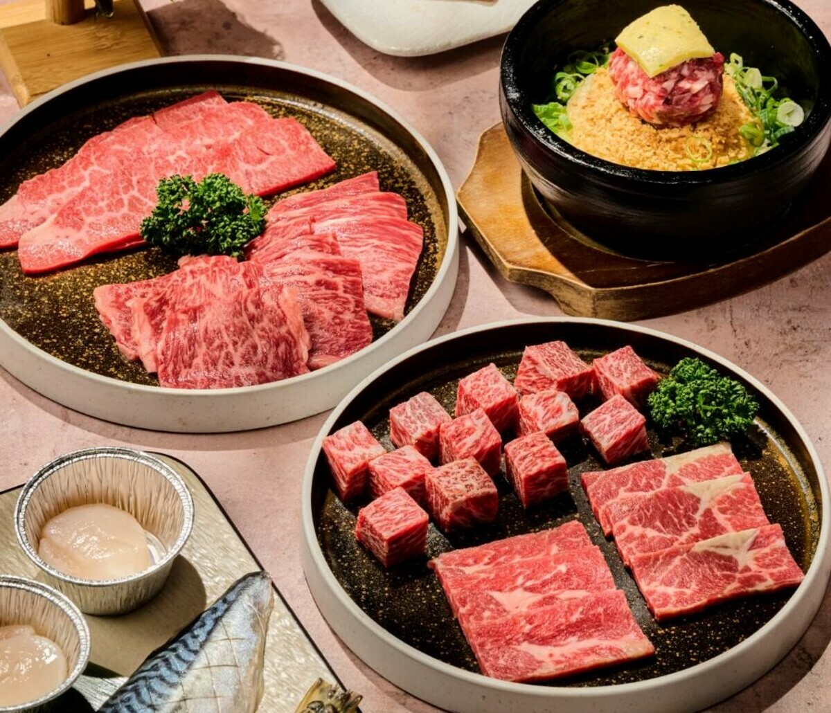 「禪」燒肉供應日本市佔率第一的F1國產牛。 圖：業者提供
