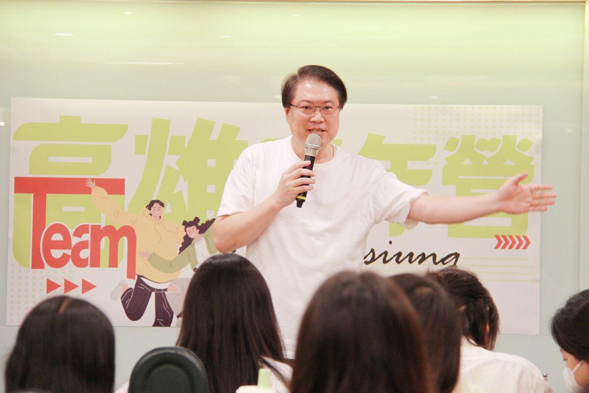 林右昌表示民進黨是一群人的政黨，有共同價值與理念。 圖：民進黨高雄市黨部/提供