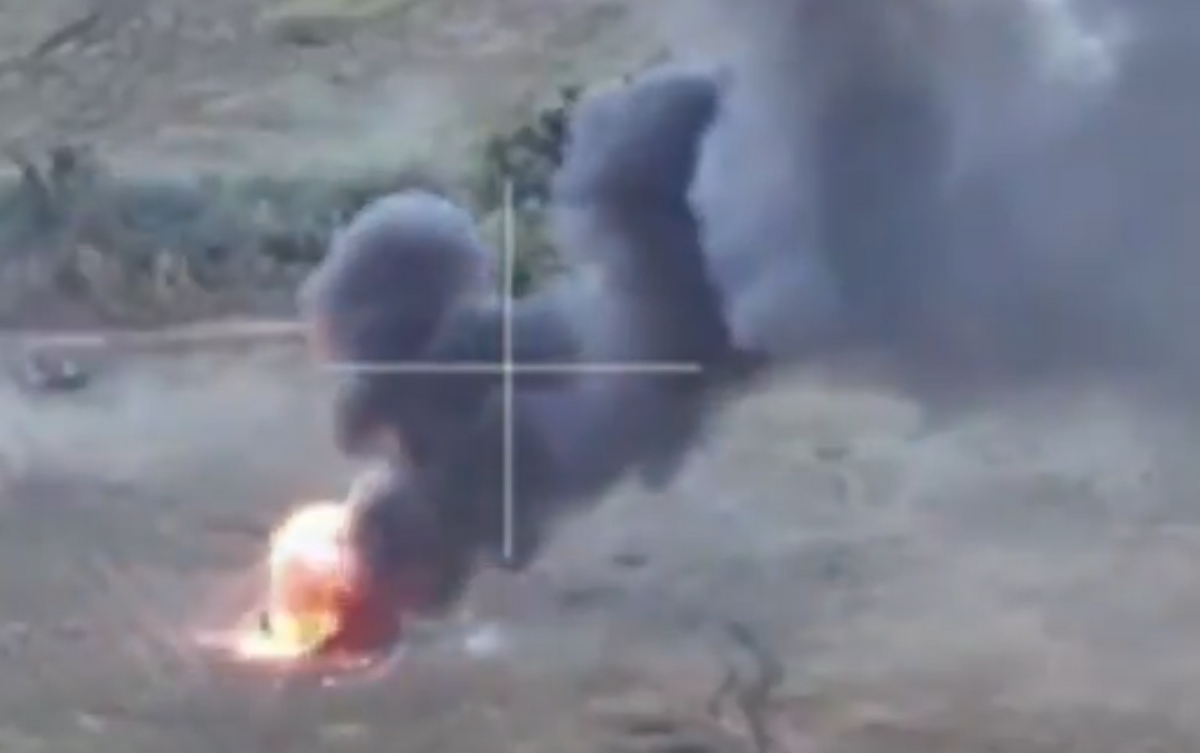烏軍第 33 獨立機械化旅，也摧毀馬林卡的俄軍裝甲部隊。 圖：翻攝自 NOELREPORTS X 帳號