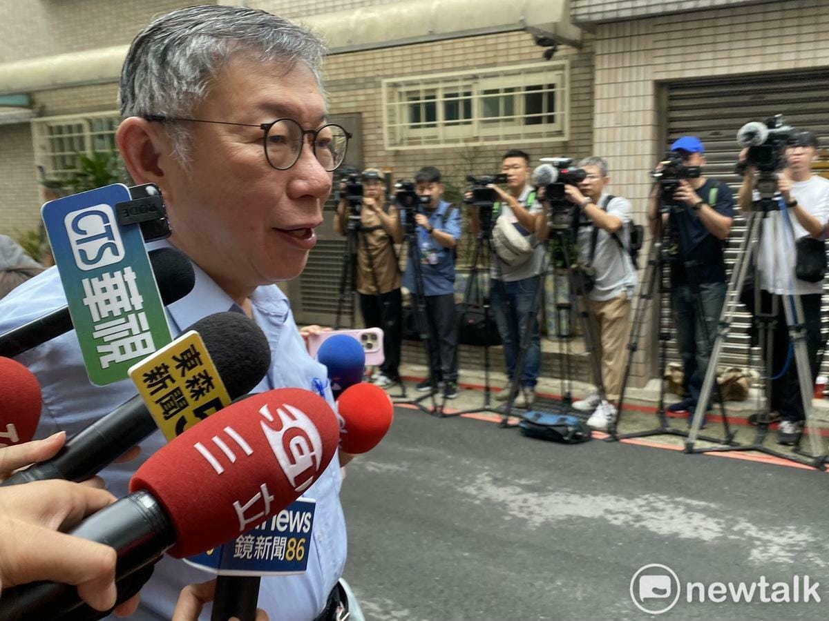 民眾黨主席柯文哲。 圖：周煊惠 / 攝