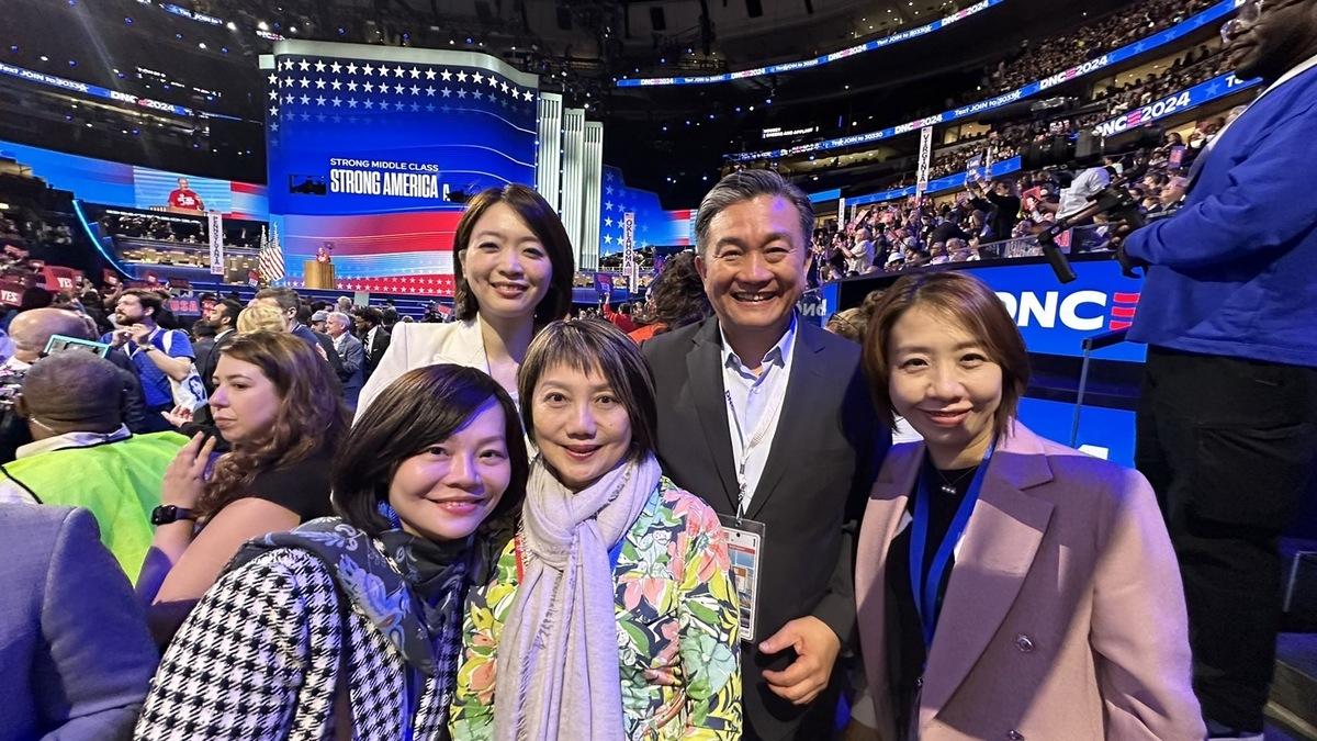 美國民主黨將六項保證納入黨綱，民進黨立委范雲強調「挺台」是美國跨黨派共識。 圖：立法委員范雲辦公室/提供