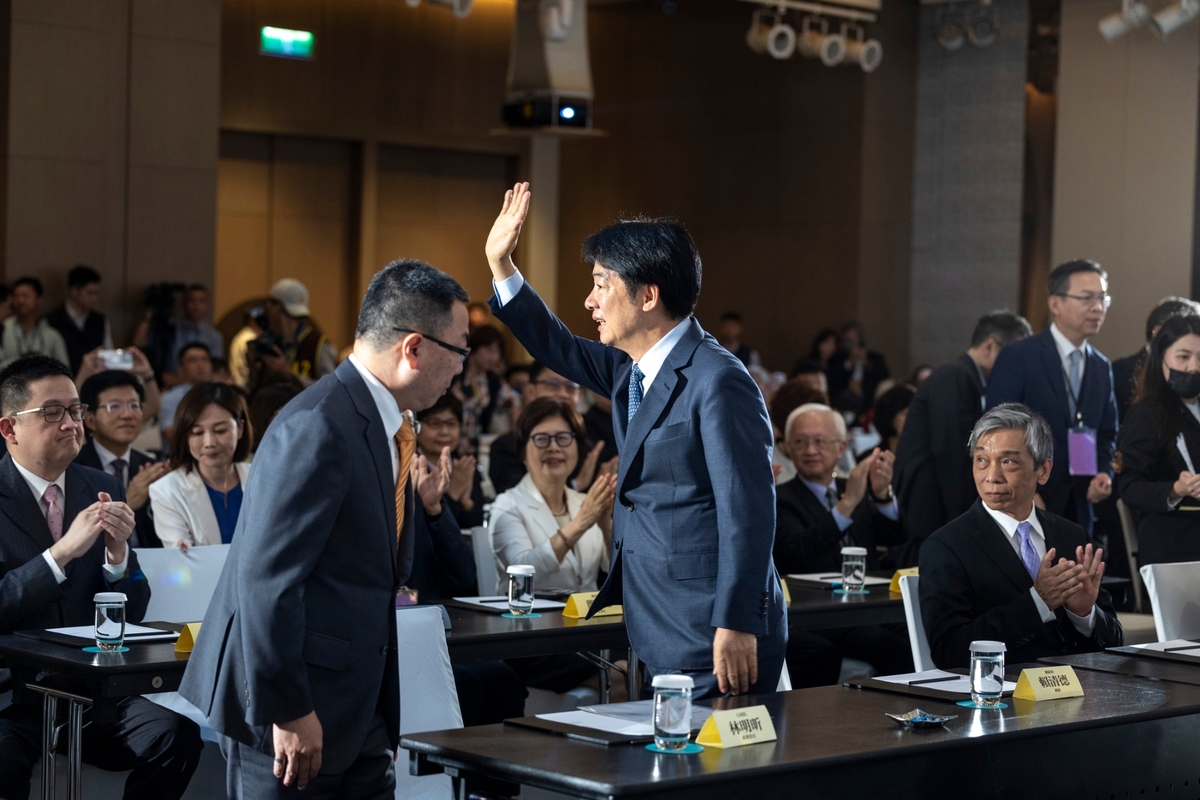 總統賴清德出席2024全面阻絕詐騙論壇。 圖：總統府提供