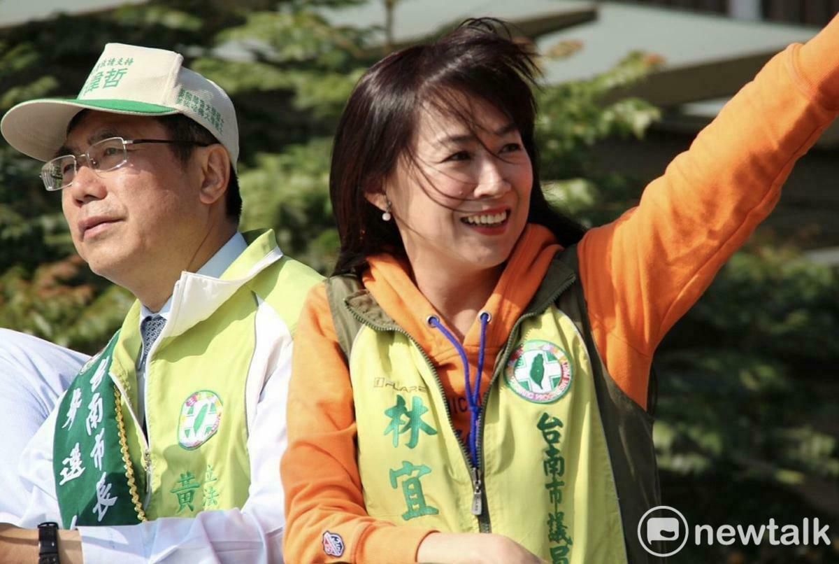 林宜瑾曾任6屆台南縣市議員及2任立委，從事民代約30年，基層實力雄厚，外界視為賴系人馬。 圖：林宜瑾臉書（資料照）
