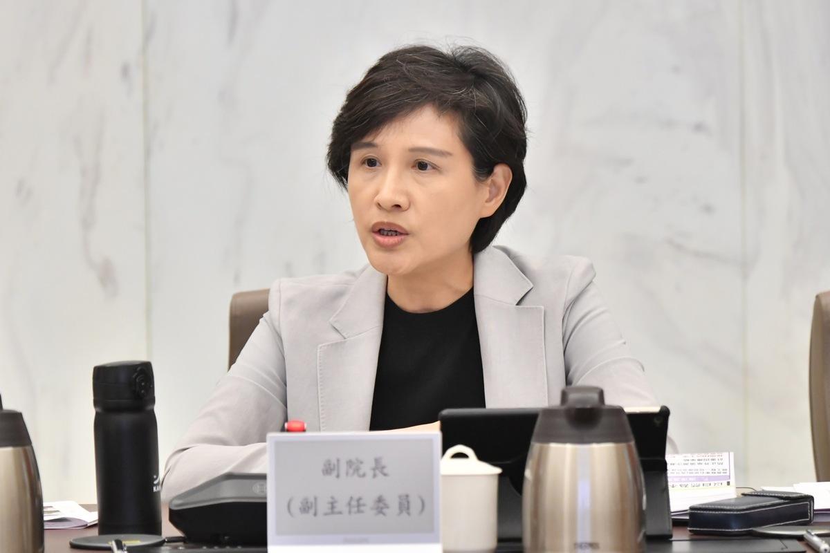 行政院副院長鄭麗君。 圖：行政院提供