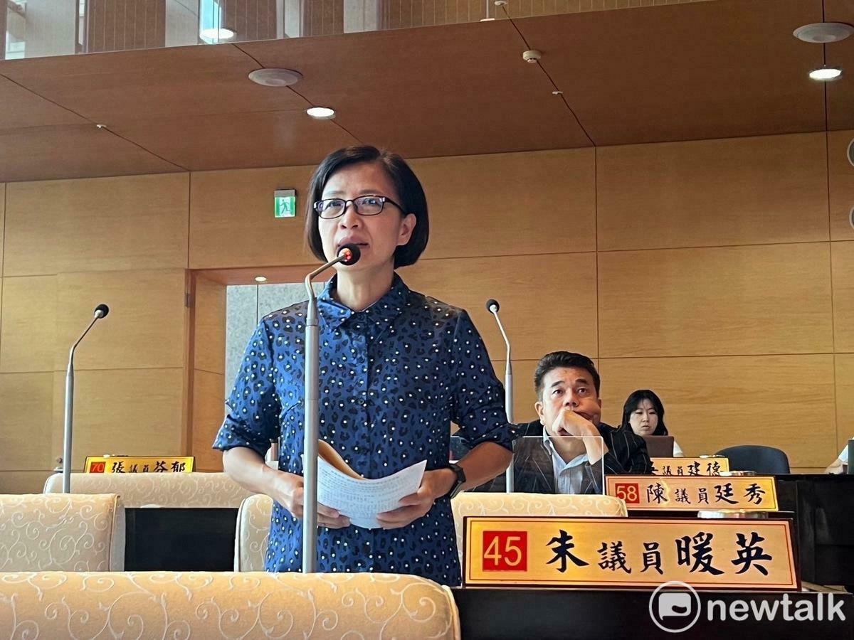 朱暖英支持盧秀燕應該多多出訪。 圖：唐復年/攝