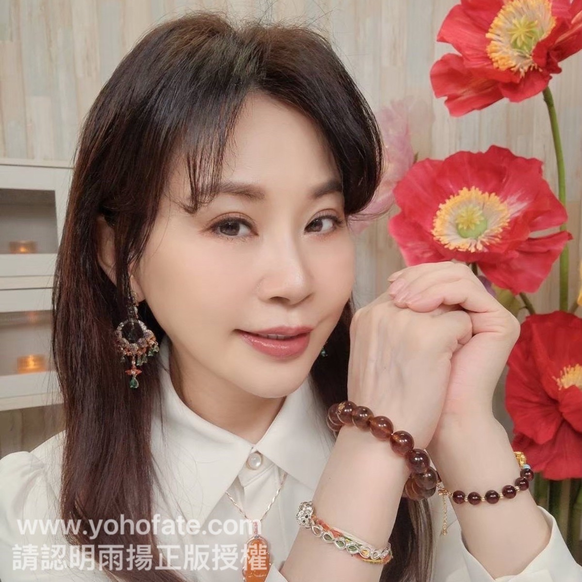 知名命理師雨揚老師，是業界有名的心靈導師。 圖：翻攝自雨揚樂活家族Yu Young臉書