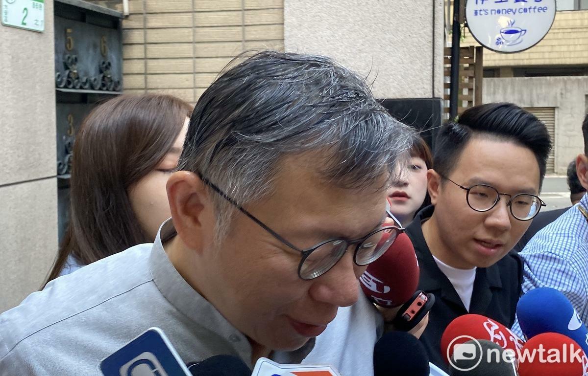 民眾黨主席柯文哲。 圖：周煊惠 / 攝
