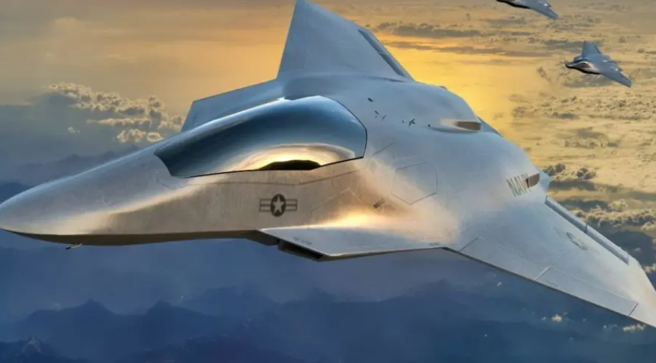 美軍 NGAD 計畫戰鬥機。 圖:翻攝自騰訊網