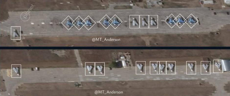 伏爾加格勒的馬里諾夫卡空軍基地於 22 日遭烏軍無人機襲擊。 圖 : 翻攝自 NOELREPORTS X 帳號