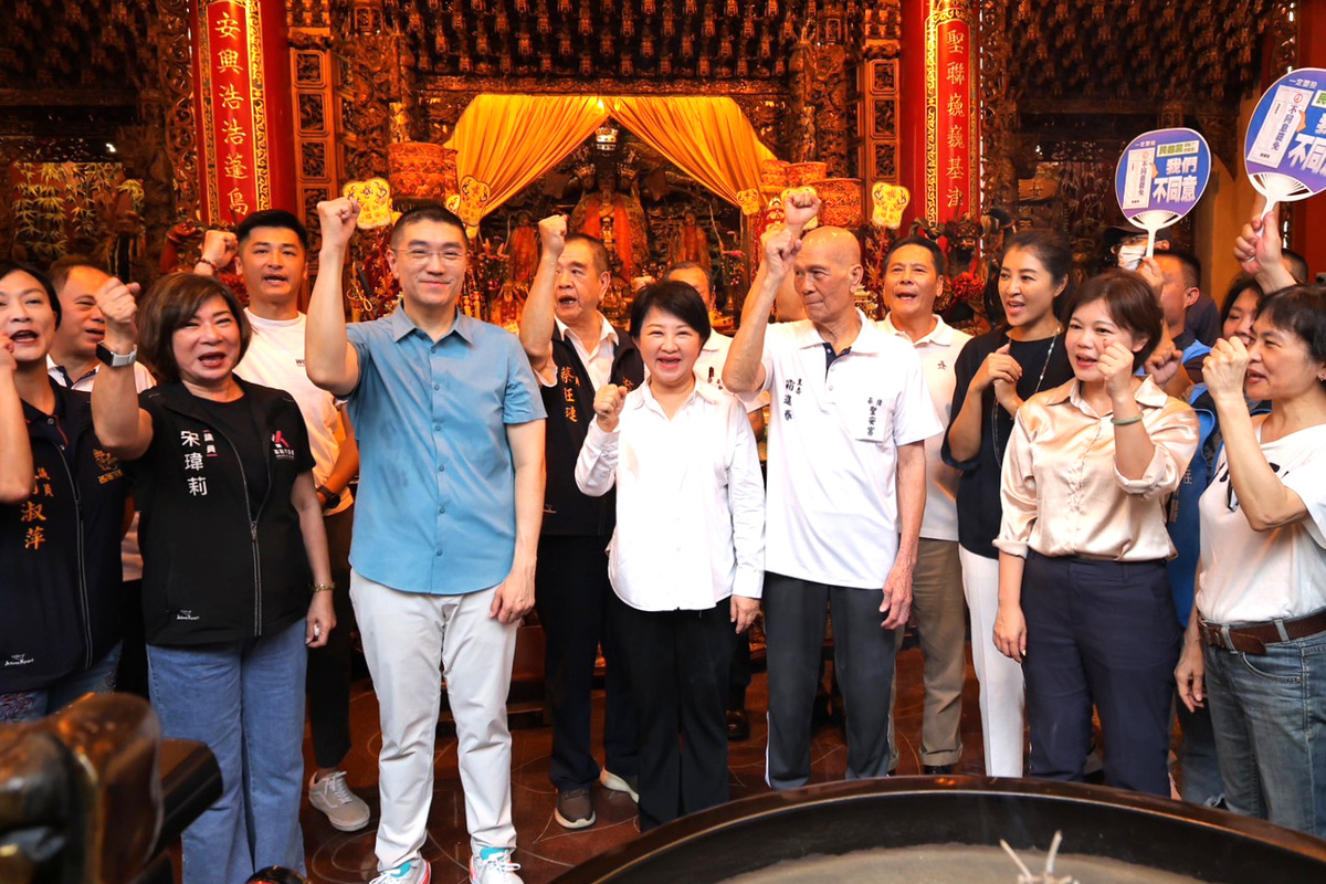 力挺謝國樑！盧秀燕、許淑華、王忠銘、游淑慧合體：媽祖會保佑公平正義