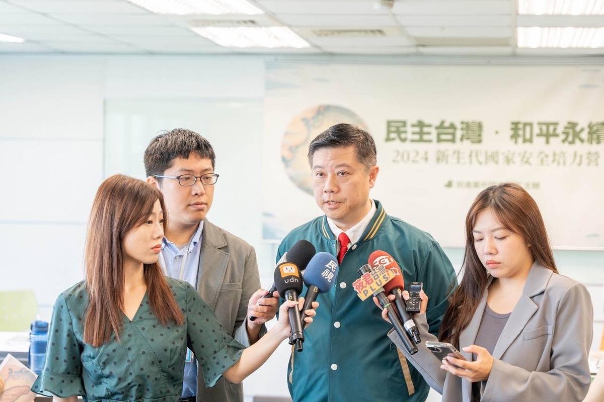 中國事務部主任吳峻鋕 圖：民進黨提供