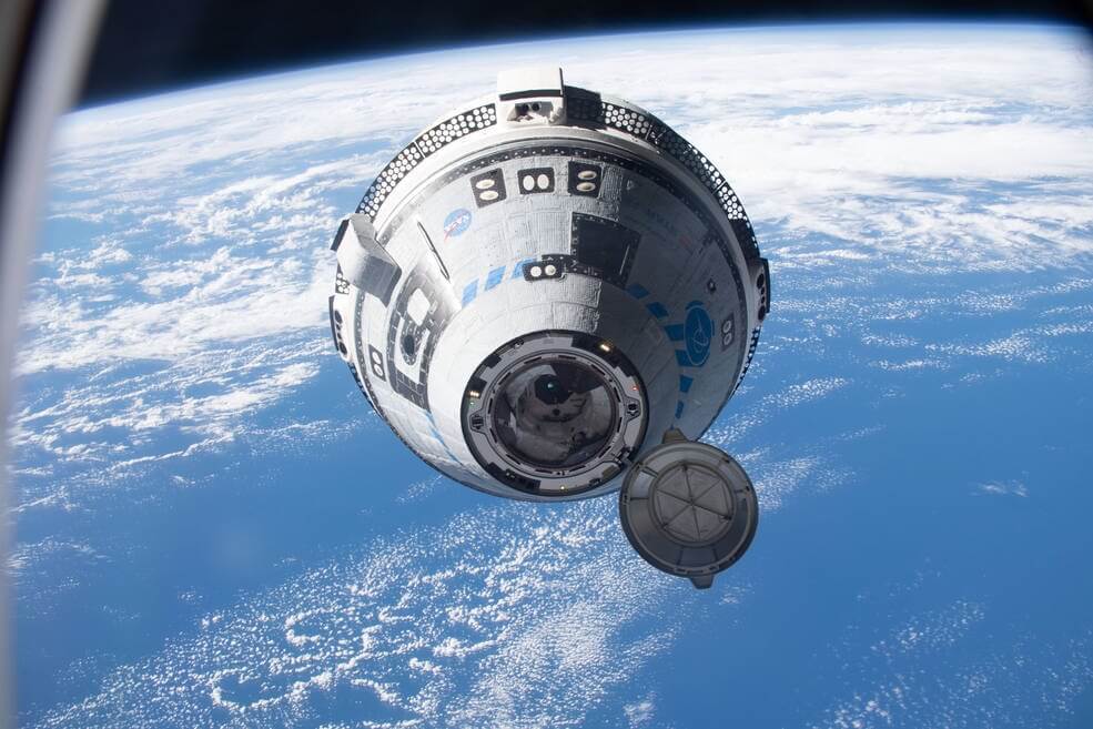 波音「星際飛機」太空船。 （圖取自twitter.com/NASA）