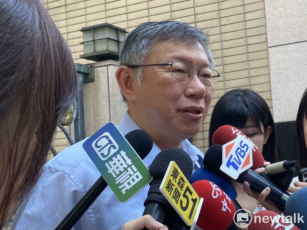 民眾黨主席柯文哲。 圖：周煊惠 / 攝(資料照)。