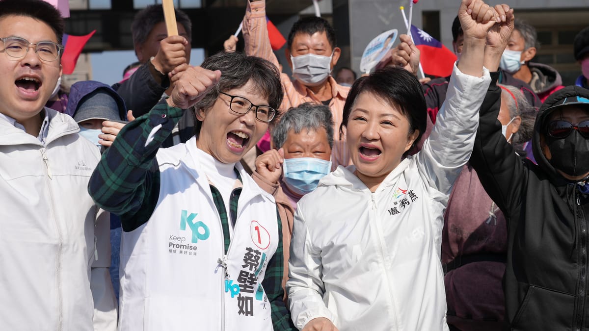 蔡壁如上節目引發爭議，但盧秀燕依舊力挺，讓她又可朝藍白共主更邁進一大步。 圖：蔡壁如/提供