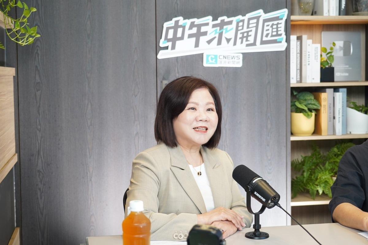 許銘春表示將持續努力，爭取更多市民認同。 圖：CNEWS匯流新聞網提供
