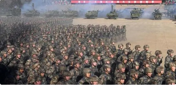 中國解放軍南部戰區近期宣布將在中緬邊境舉行實兵、實彈演習(示意圖)。 圖：翻攝自 海事先鋒