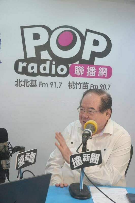 國民黨前秘書長李乾龍接受《POP撞新聞》主持人黃暐瀚專訪。 圖：《POP撞新聞》/提供