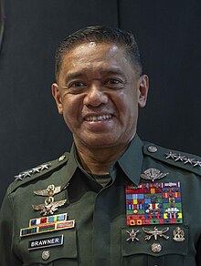菲律賓武裝部隊總參謀長布勞納說，菲律賓仍然傾向於自己執行補給任務，並盡一切努力確保任務成功。 圖：翻攝自維基百科