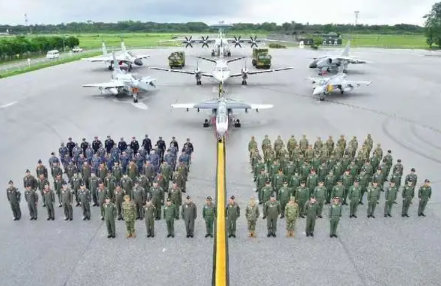 中、泰軍演，雙方空軍精銳盡出。 圖:翻攝自騰訊網