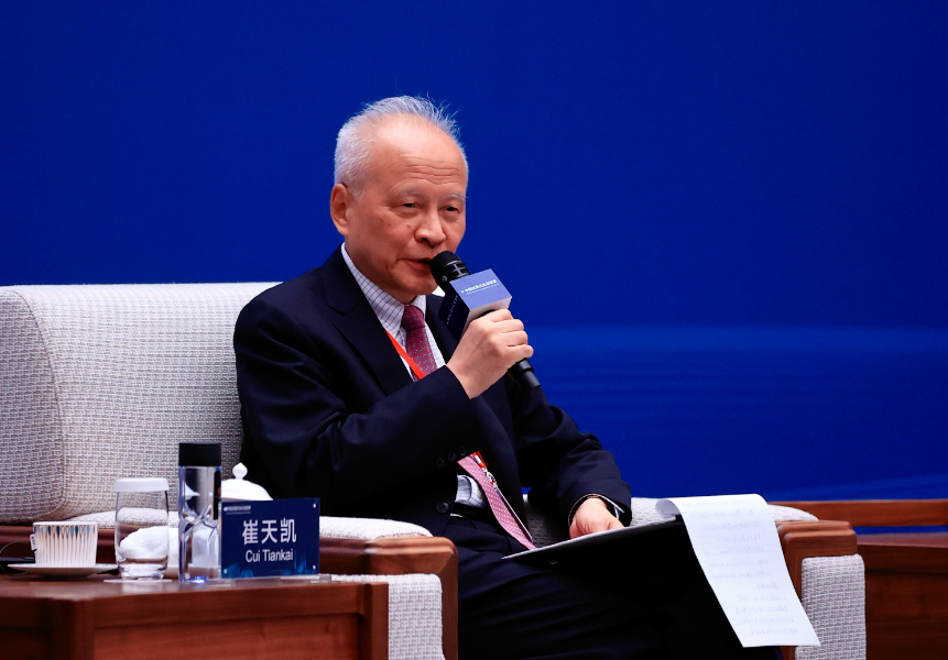 儘管崔天凱被視為合法的外交官，但目前他擔任中國人民外交研究所顧問。懷爾德表示，該研究所雖然「不是正式的情報收集機構，但常用於接觸國際訪客」。 圖:翻攝自百度