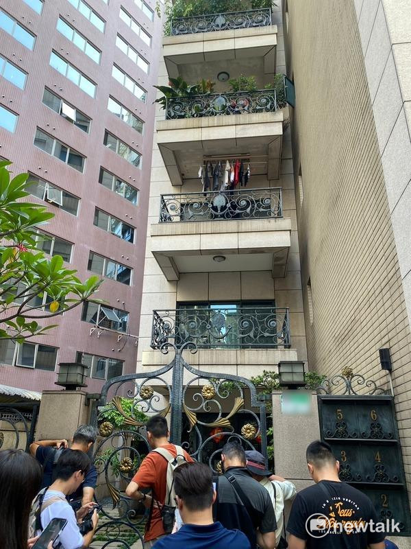 民眾黨主席柯文哲的住處今早遭搜索。 圖：周煊惠 / 攝（資料照）