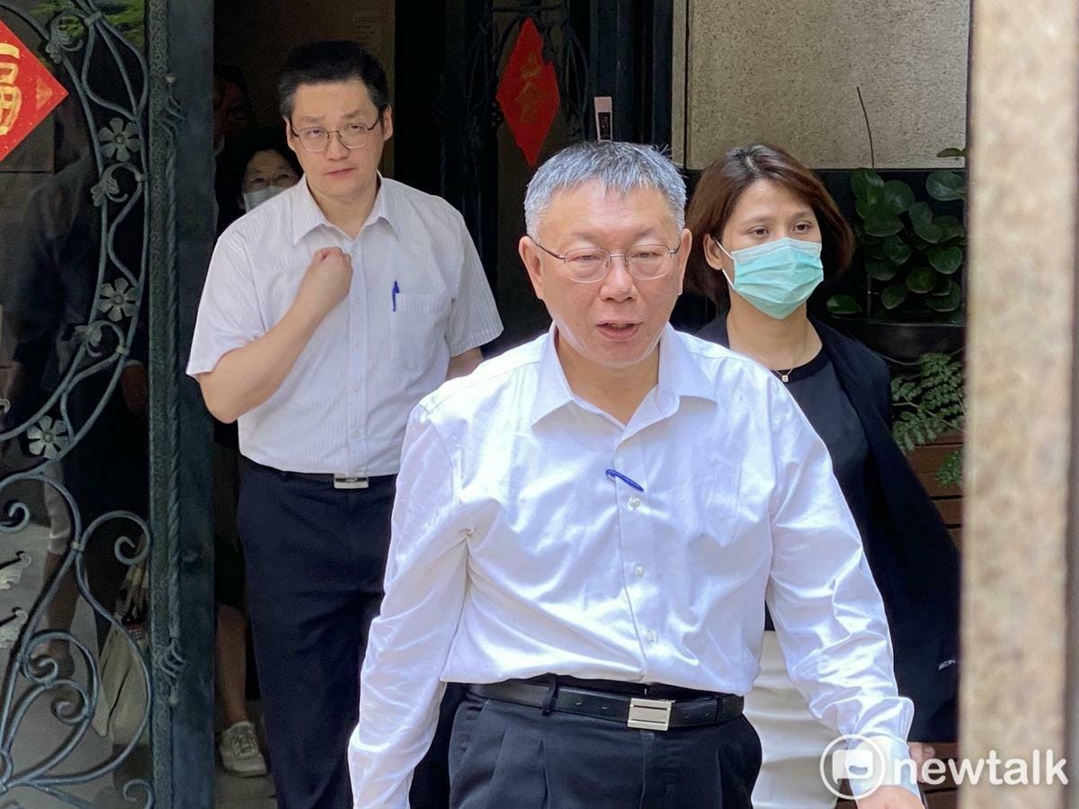 民眾黨主席柯文哲。 圖：周煊惠 / 攝（資料照）。